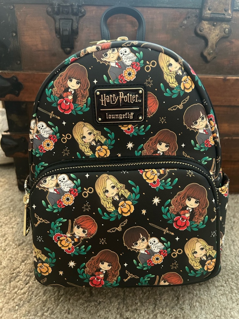Loungefly Harry Potter Glow in the Dark Kawaii Mini Backpack - NWT